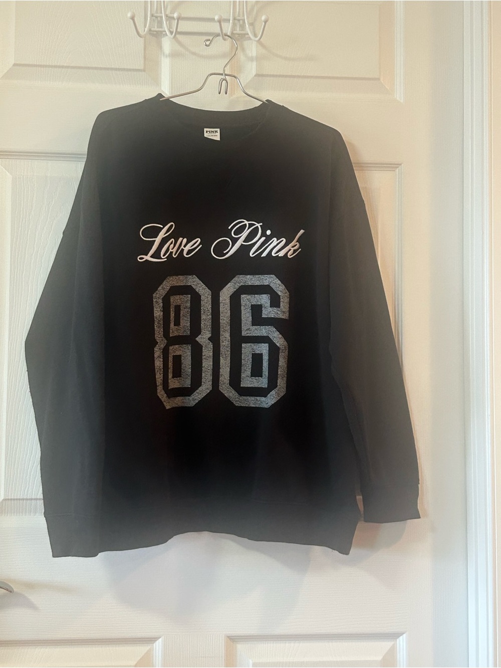 PINK Victoria's Secret " Love PInk 86" Sweatshirt